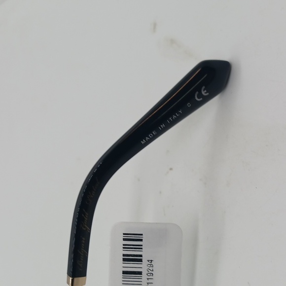 NWT BVLGARI GOLD PLATED EYEGLASS FRAMES BV2237KB SNAKE SIDE - Picture 11 of 12